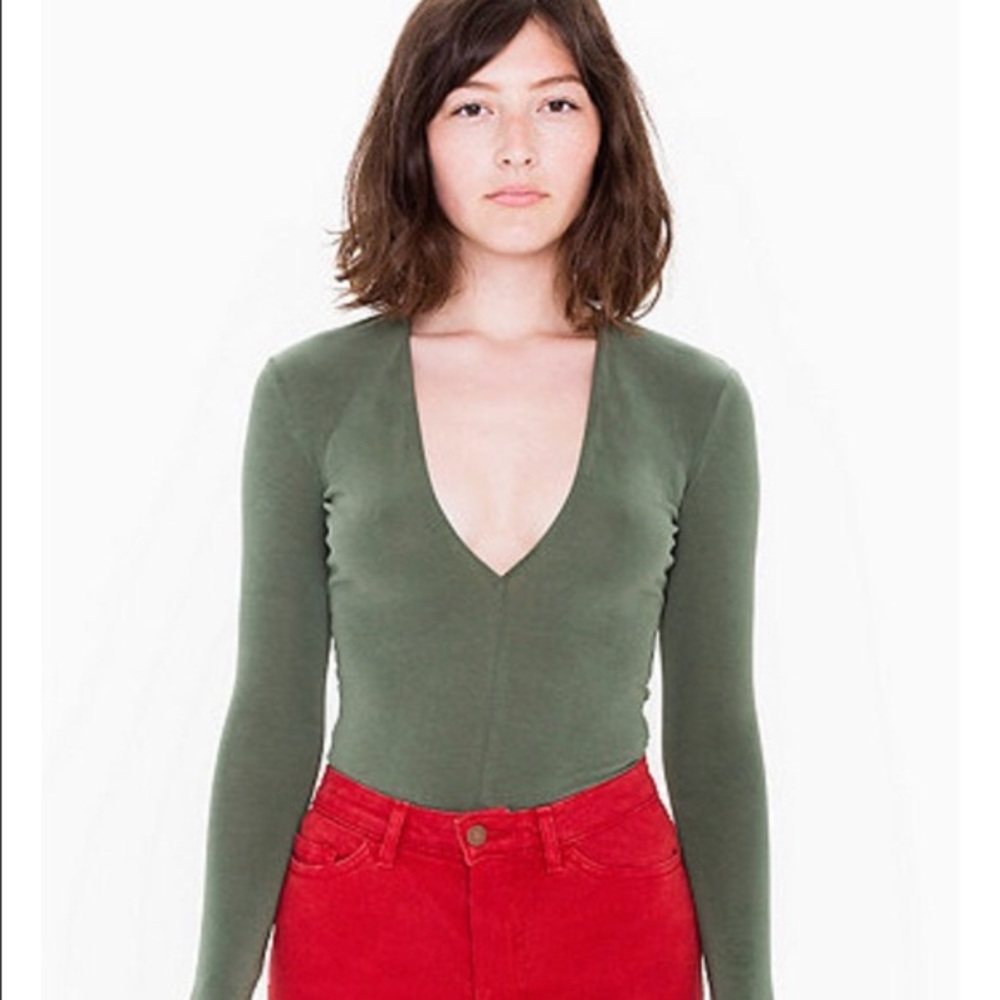 American Apparel venture top size m